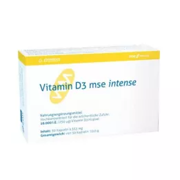 VITAMIN D3 MSE intenzivne kapsule, 30 kapsul