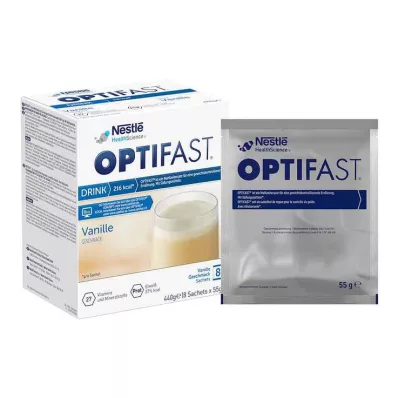Optifast home drink vanilija v prahu, 8x55 g Optifast home drink vanilija v prahu, 8x55 g