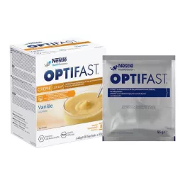 OPTIFAST domača kremna vanilija v prahu, 8X55 g