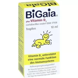 BIGAIA plus kapljice vitamina D3, 10 ml