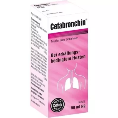 CEFABRONCHIN Peroralne kapljice, 50 ml