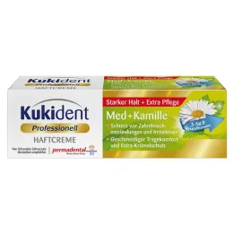 KUKIDENT Lepilna krema Med+Chamomile, 40 g