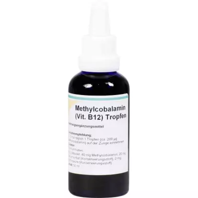 Metilkobalamin Vitamin B12 kapljice (50 ml) Metilkobalamin Vitamin B12 kapljice (50 ml)