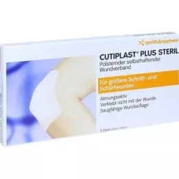 CUTIPLAST Plus sterilna obloga 7,8x15 cm, 5 kosov