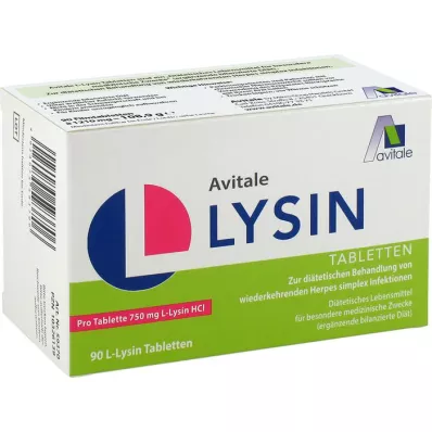 L-LYSIN 750 mg tablete, 90 kosov