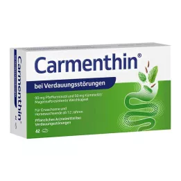 CARMENTHIN za prebavne motnje msr.soft kapsule, 42 kosov