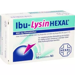 IBU-LYSINHEXAL Filmsko obložene tablete, 50 kosov