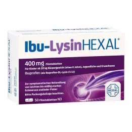 IBU-LYSINHEXAL Filmsko obložene tablete, 50 kosov