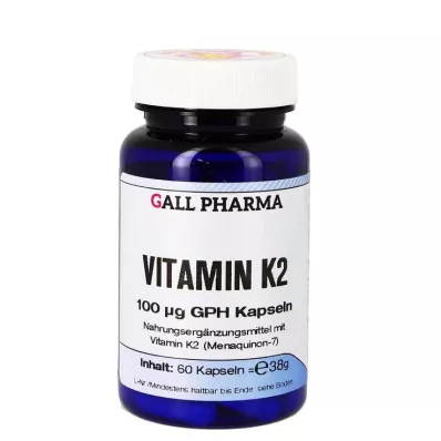 VITAMIN K2 100 µg GPH Kapsule, 60 kapsul