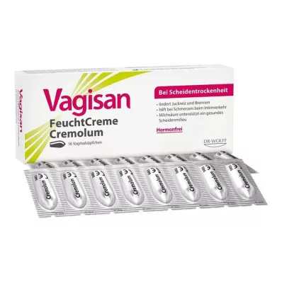 Vagisan vlažilna krema Cremolum, 16 kos