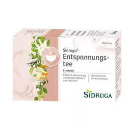 SIDROGA Filtrirna vrečka za čaj Wellness sprostitev, 20X1,75 g