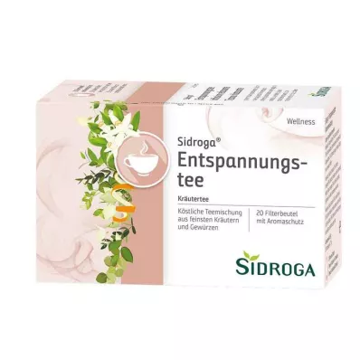 Filter vrečke čaja Sidroga Wellness Relaxation, 20X1,75 g