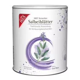H&amp;S Žajbljevi lističi, ohlapen čaj, 60 g