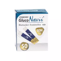 SD Gluconavii Gdh lističi za merjenje krvnega sladkorja, 1x50 kos