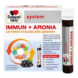 DOPPELHERZ Ampule sistema Immun+Aronia, 10 kosov