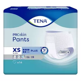 TENA PANTS in XS hlače za enkratno uporabo ConfioFit 50-70 cm, 14 kosov