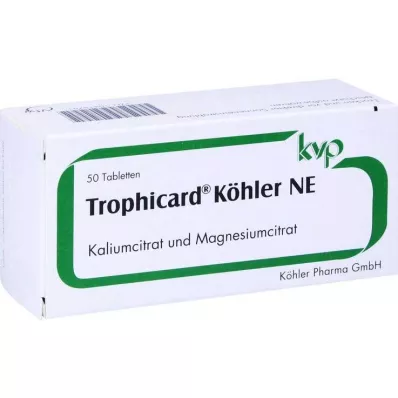 Trophicard Köhler NE tablete, 50 kos
