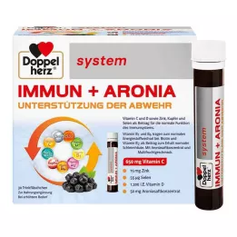 DOPPELHERZ Ampule sistema Immun+Aronia, 30 kosov