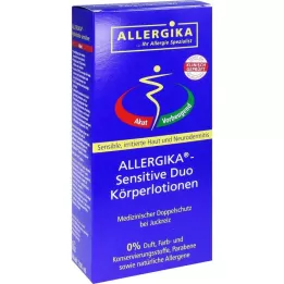 ALLERGIKA sensitive Duo losjoni za telo, 2X200 ml