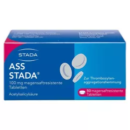 ASS STADA 100 mg enterično obložene tablete, 50 kosov