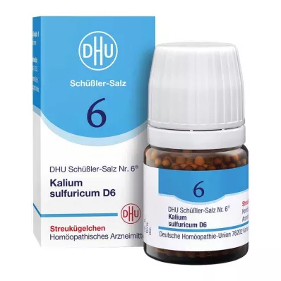 BIOCHEMIE DHU 6 Potassium sulphuricum D 6 kroglic, 10 g BIOCHEMIE DHU 6 Potassium sulphuricum D 6 kroglic, 10 g