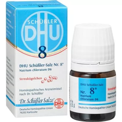 BIOCHEMIE DHU 8 Natrijev kloratum D 6 kroglic, 10 g