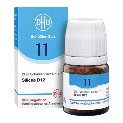 DHU Schüßlerjeva sol št. 11 Silicea D12 globule, 10 g