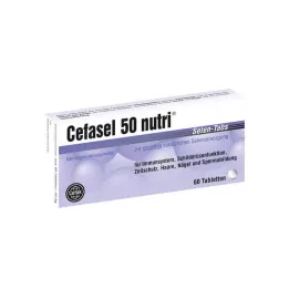 CEFASEL 50 hranilnih tablet s selenom, 60 kosov