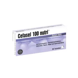 CEFASEL 100 hranilnih tablet s selenom, 60 kosov