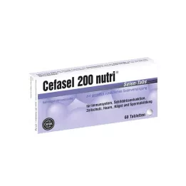 CEFASEL 200 hranilnih tablet s selenom, 60 kosov