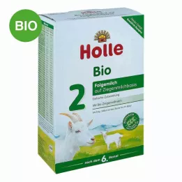 HOLLE Ekološko nadaljevalno mleko 2 na osnovi kozjega mleka v prahu, 400 g