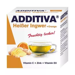 ADDITIVA Vroč ingver + pomaranča v prahu, 120 g