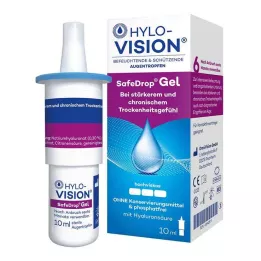 HYLO-VISION Kapljice za oči SafeDrop Gel, 10 ml