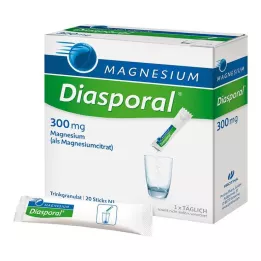 MAGNESIUM DIASPORAL 300 mg granule, 20 kosov
