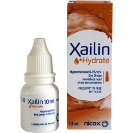 XAILIN Kapljice za oči Hydrate, 10 ml