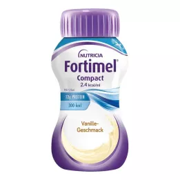 FORTIMEL Compact 2.4 z okusom vanilije, 4X125 ml