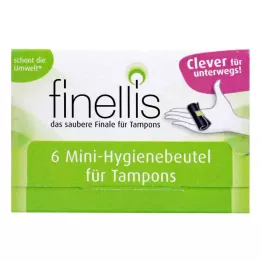 FINELLIS Mini higienska torbica za tampone na poti, 6 kosov
