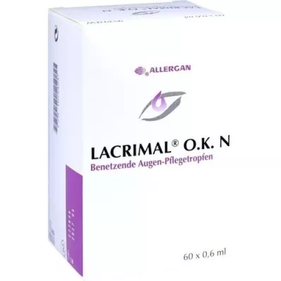 LACRIMAL O.K. N kapljice za oči, 60X0,6 ml