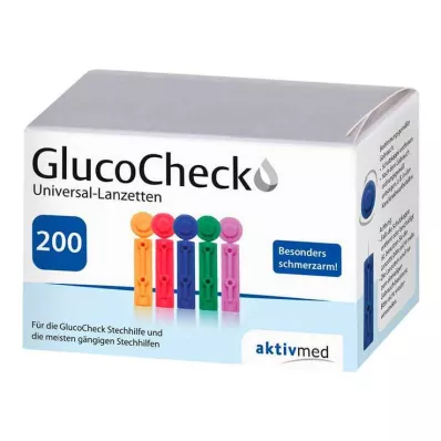 Gluco Check lancete univerzalne, 200 kosov Gluco Check lancete univerzalne, 200 kosov