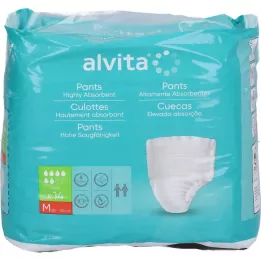 ALVITA Inkontinenčne hlače super medium, 14 kosov