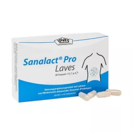 SANALACT Kapsule Pro Laves, 30 kosov