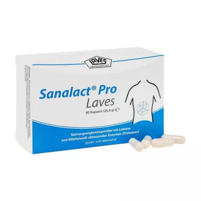 SANALACT Kapsule Pro Laves, 60 kosov