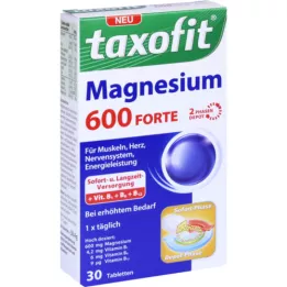 TAXOFIT Magnezij 600 FORTE Tablete Depot, 30 kapsul