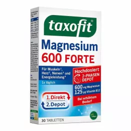 TAXOFIT Magnezij 600 FORTE Tablete Depot, 30 kapsul