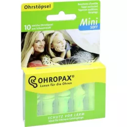OHROPAX mini zamašek iz mehke pene, 10 kosov