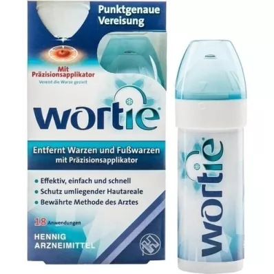 WORTIE proti bradavicam in plantarnim bradavicam z aplikatorjem, 50 ml