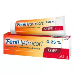 FENIHYDROCORT Krema 0,25 %, 50 g