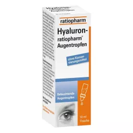HYALURON-RATIOPHARM Kapljice za oči, 10 ml