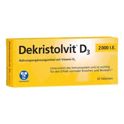 Dekristolvit D3 2.000 IE tablete, 30 kom Dekristolvit D3 2.000 IE tablete, 30 kom