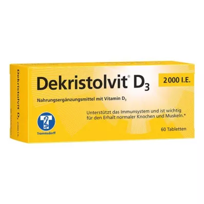 Dekristolvit D3 2.000 IE tablete, 60 kom Dekristolvit D3 2.000 IE tablete, 60 kom